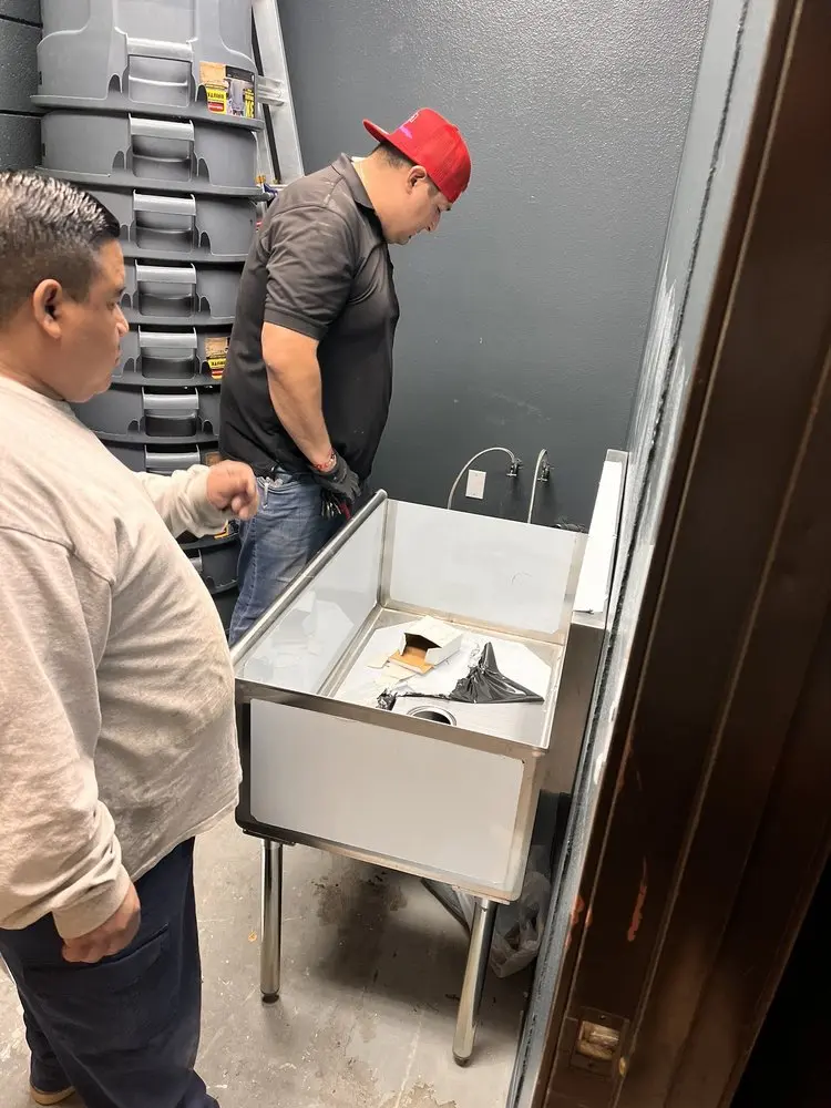 Commercial plumbing and sink installation in El Sobrante